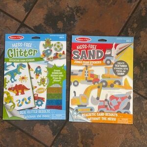 Melissa & Doug Mess-Free Glitter and Sand Adventure Set